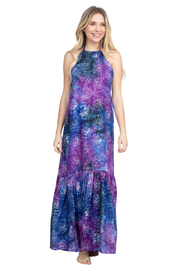 Batik Halter Maxi Dress – Lakhay-Retail