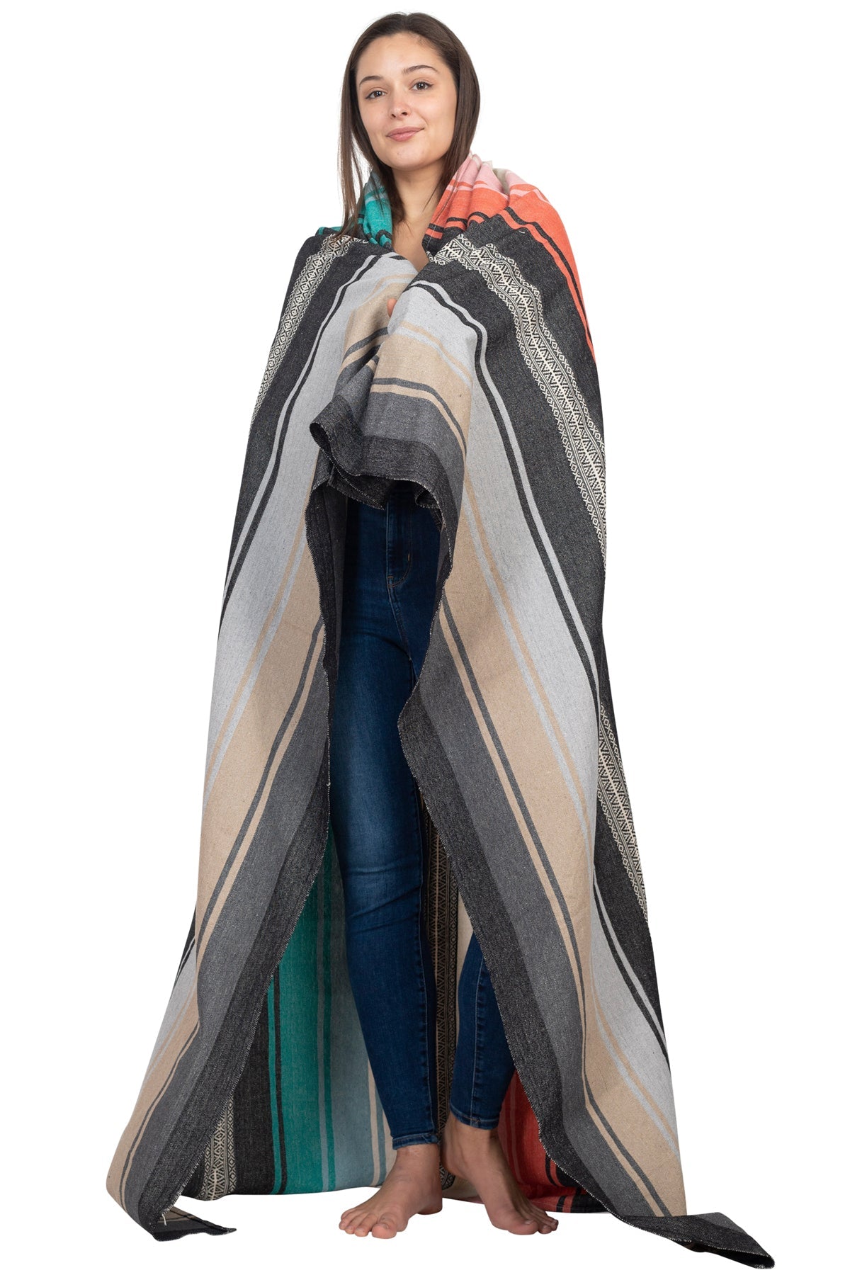 Serape Stripe Beach Blanket – Lakhay-Retail