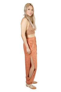 Blessed Boho Open-Sides Studio Pants