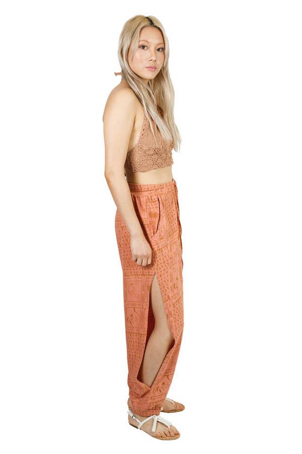 Blessed Boho Open-Sides Studio Pants