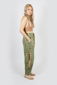 Blessed Boho Open-Sides Studio Pants