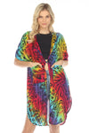 Monarch Butterfly Hoodie Kimono Coverup