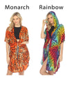 Monarch Butterfly Hoodie Kimono Coverup