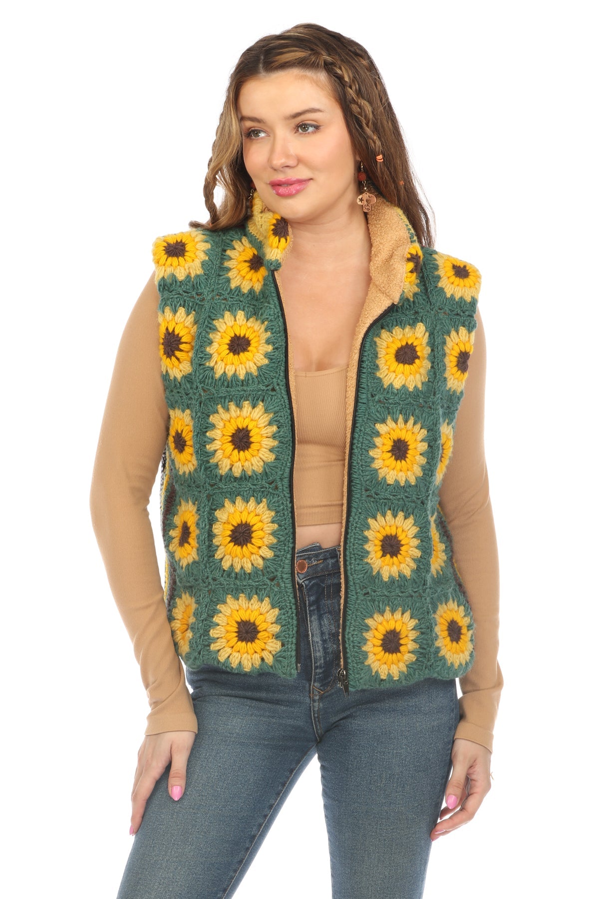 MEYAME メヤメ 「FLOWER QUILTING VEST」 - WEEKENDER SHOP ANDEL