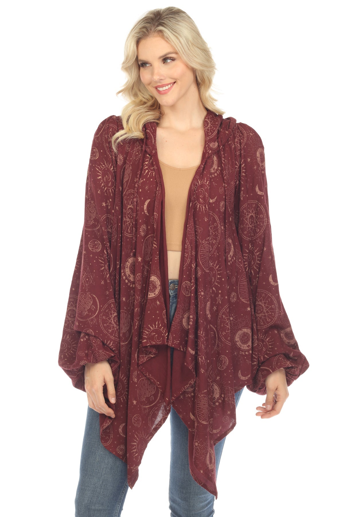 Flowy Hoodie Watherfall Cardigan – Lakhay-Retail