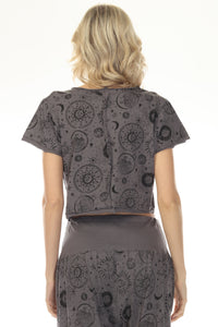 Celestial Crop Tee