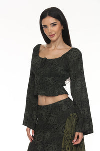 Flowy Peasant Blouse