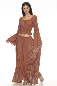 Flowy Peasant Blouse