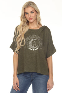 Lunar Cat Oversize Soft Sweater