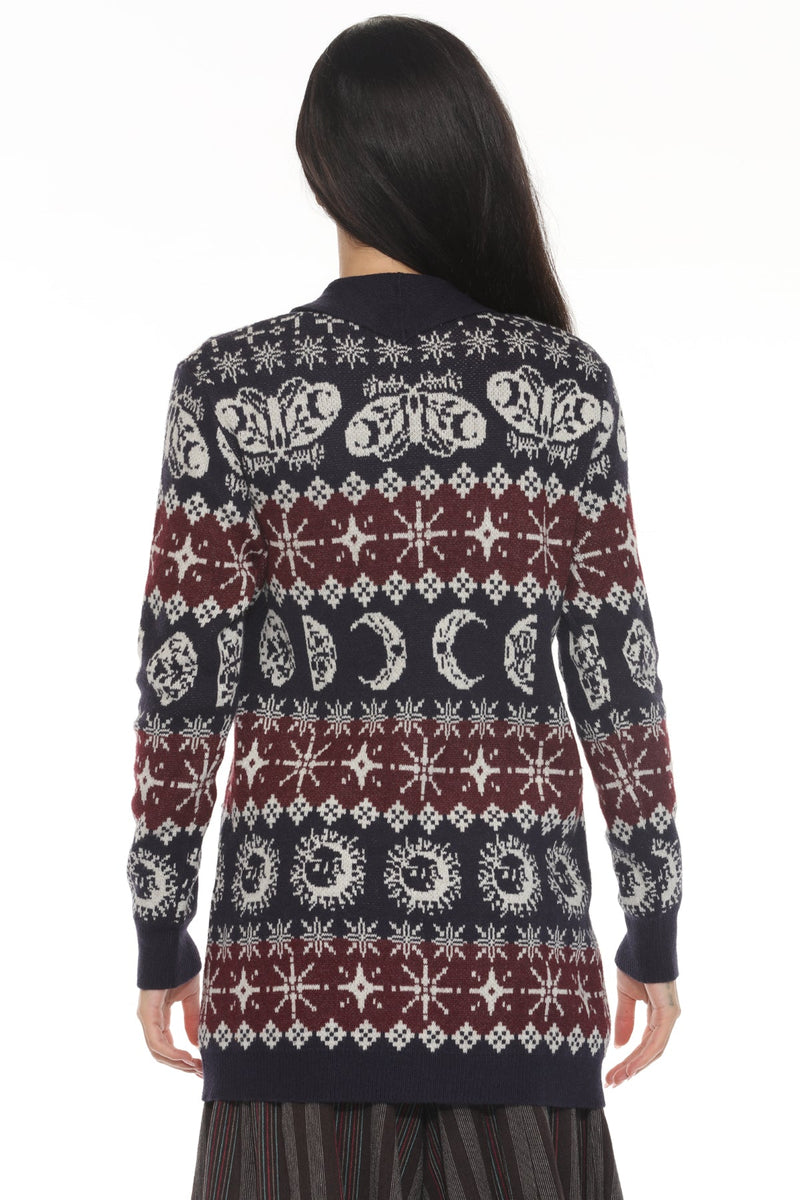 Fair Isle Celestial Cardigan