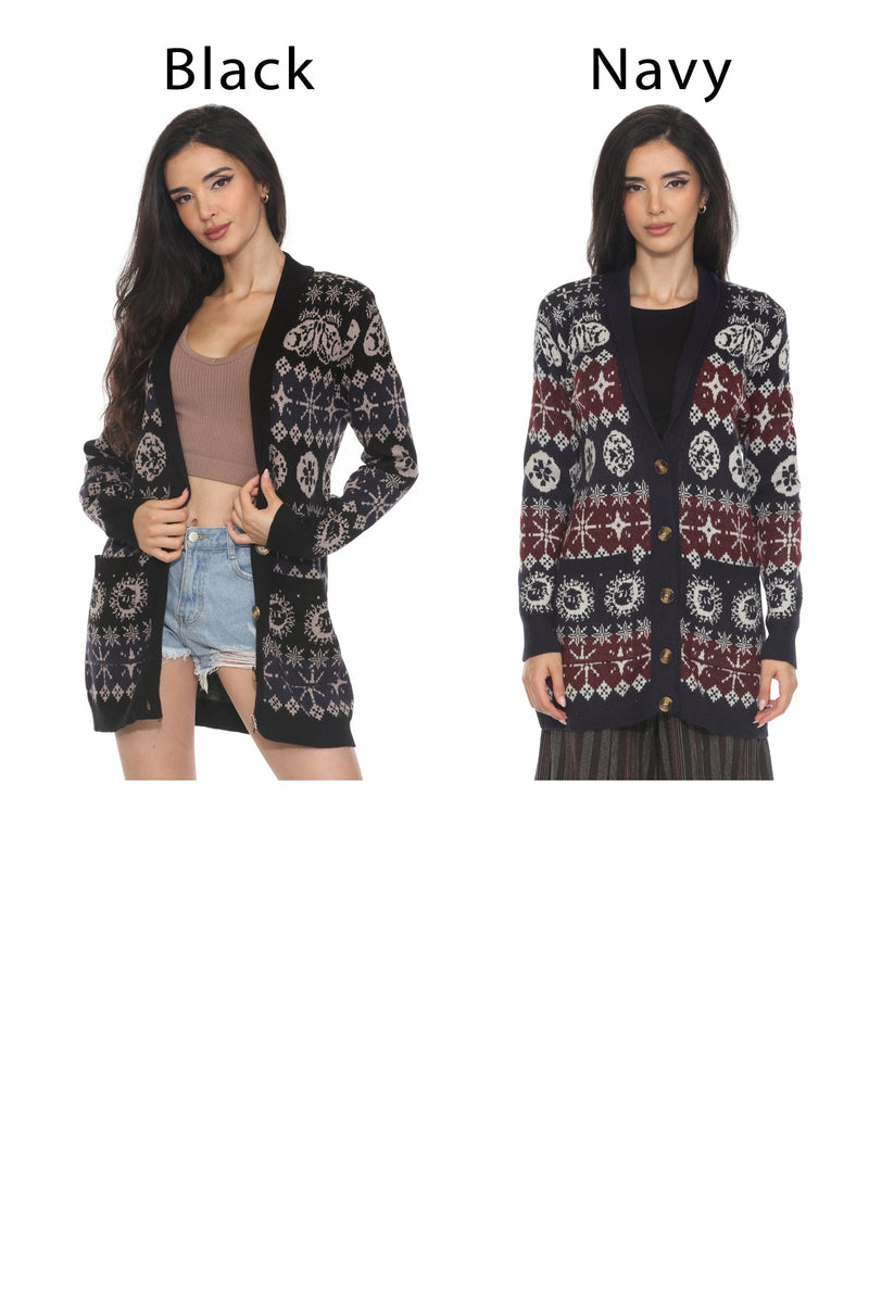 Fair Isle Celestial Cardigan