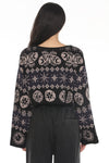 Fair Isle Celestial Crop Cardigan