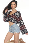 Fair Isle Celestial Crop Cardigan