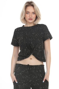 Celestial Twist Front Tee
