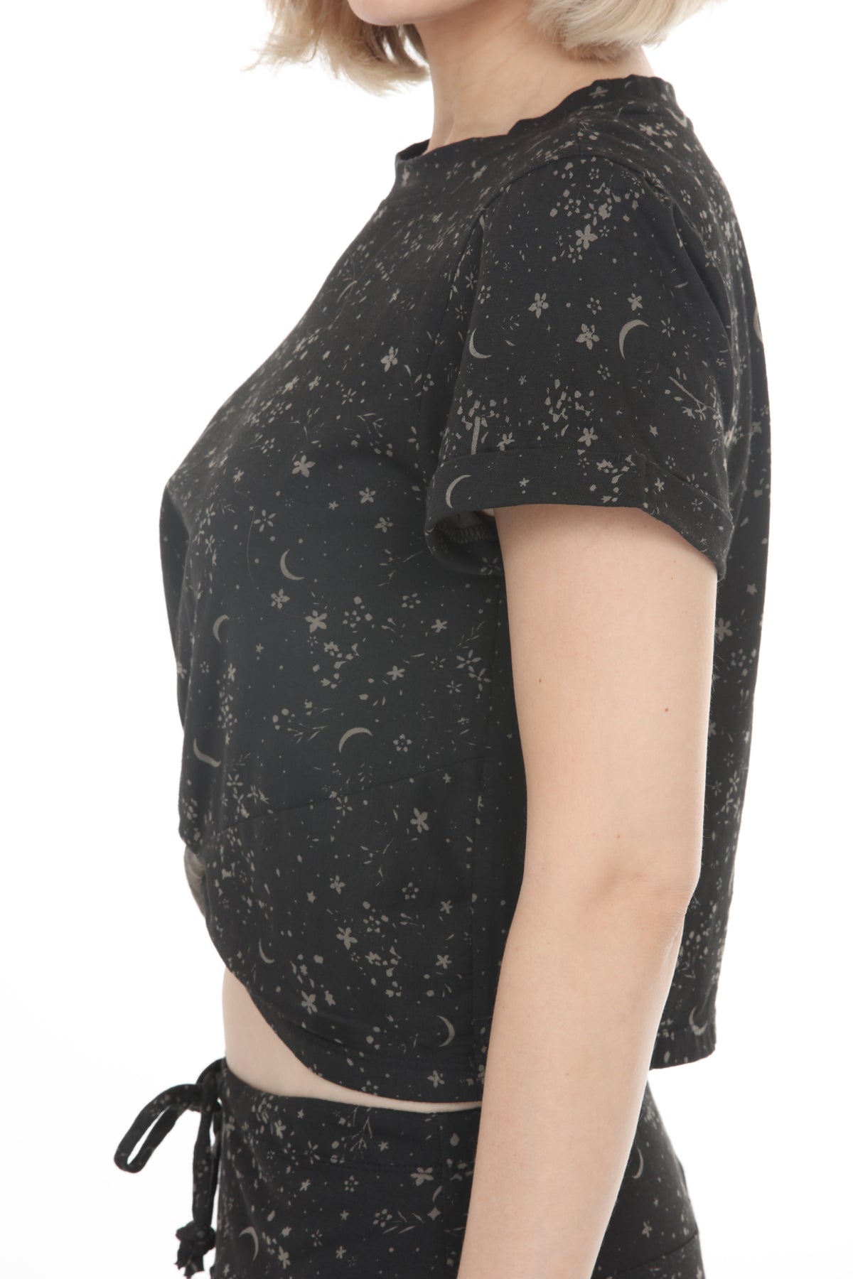 Celestial Twist Front Tee