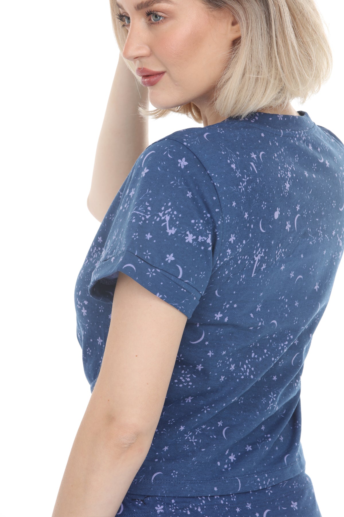 Celestial Twist Front Tee