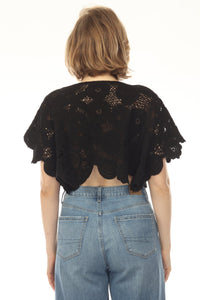 Lace Mandala Crop Top