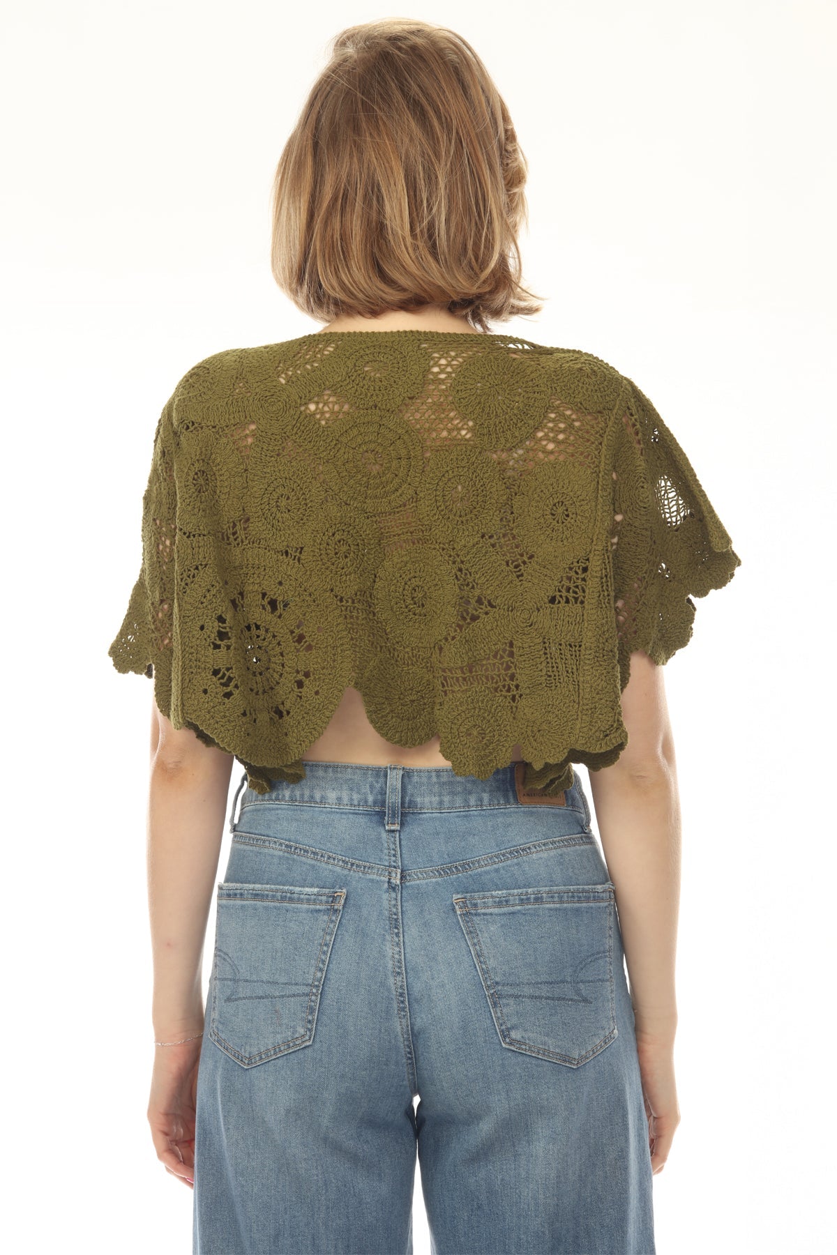 Lace Mandala Crop Top