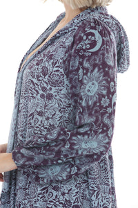 Romantic Celestial Flowy Hoodie