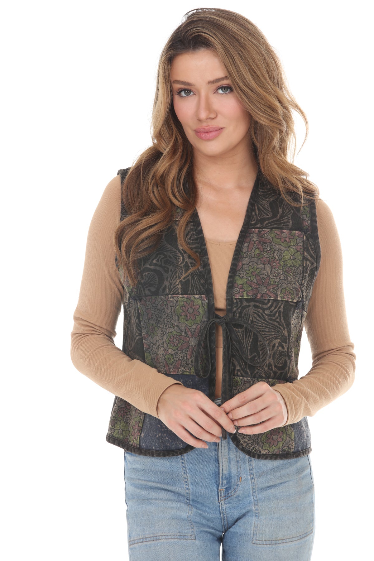 Patchwork Ganny Vest