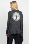 Women's Boho Beats Waterfall Soft Winter Cardigan