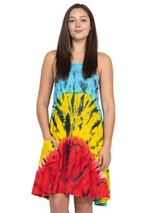 Tiedye Trapeze Dress