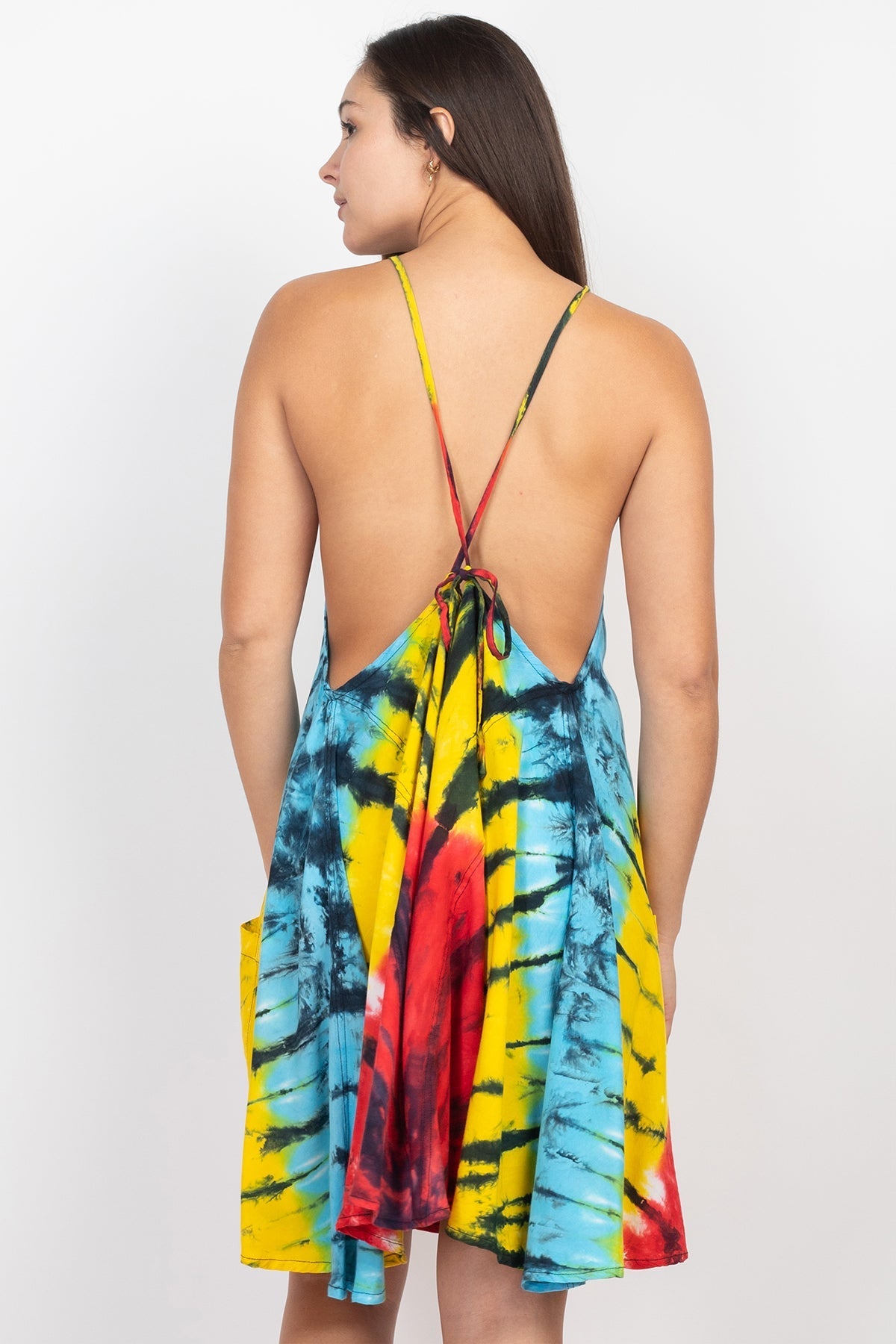 Tiedye Trapeze Dress