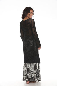 Celestial Lacy Longline Cardigan
