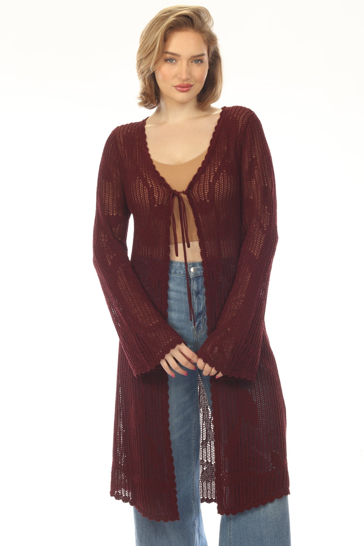 Tree of Life Long Cardigan