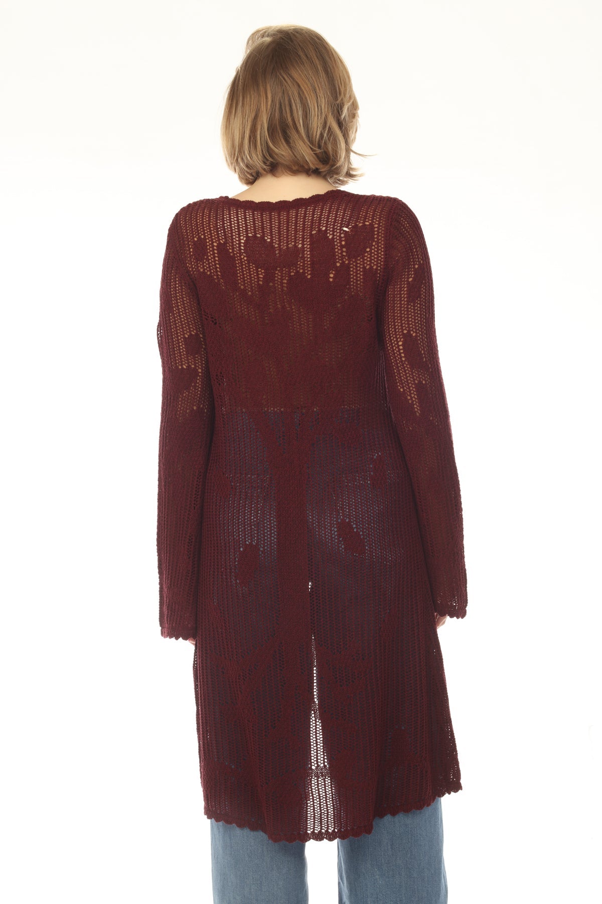 Tree of Life Long Cardigan