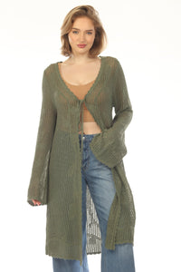 Tree of Life Long Cardigan