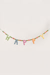 Mushroom Happy Garland