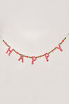 Mushroom Happy Garland