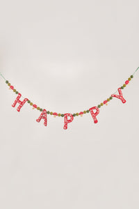 Mushroom Happy Garland