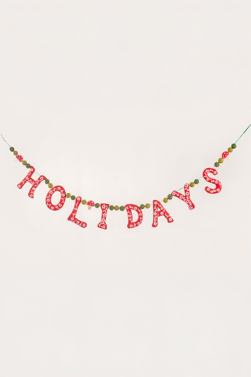 Mushroom Message Garland