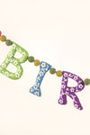 Mushroom Birthday Garland