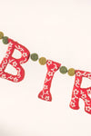 Mushroom Birthday Garland