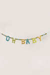 Mushroom OH BABY Garland