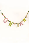 Mushroom OH BABY Garland