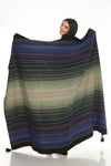 Moss Stripe Cotton Blanket
