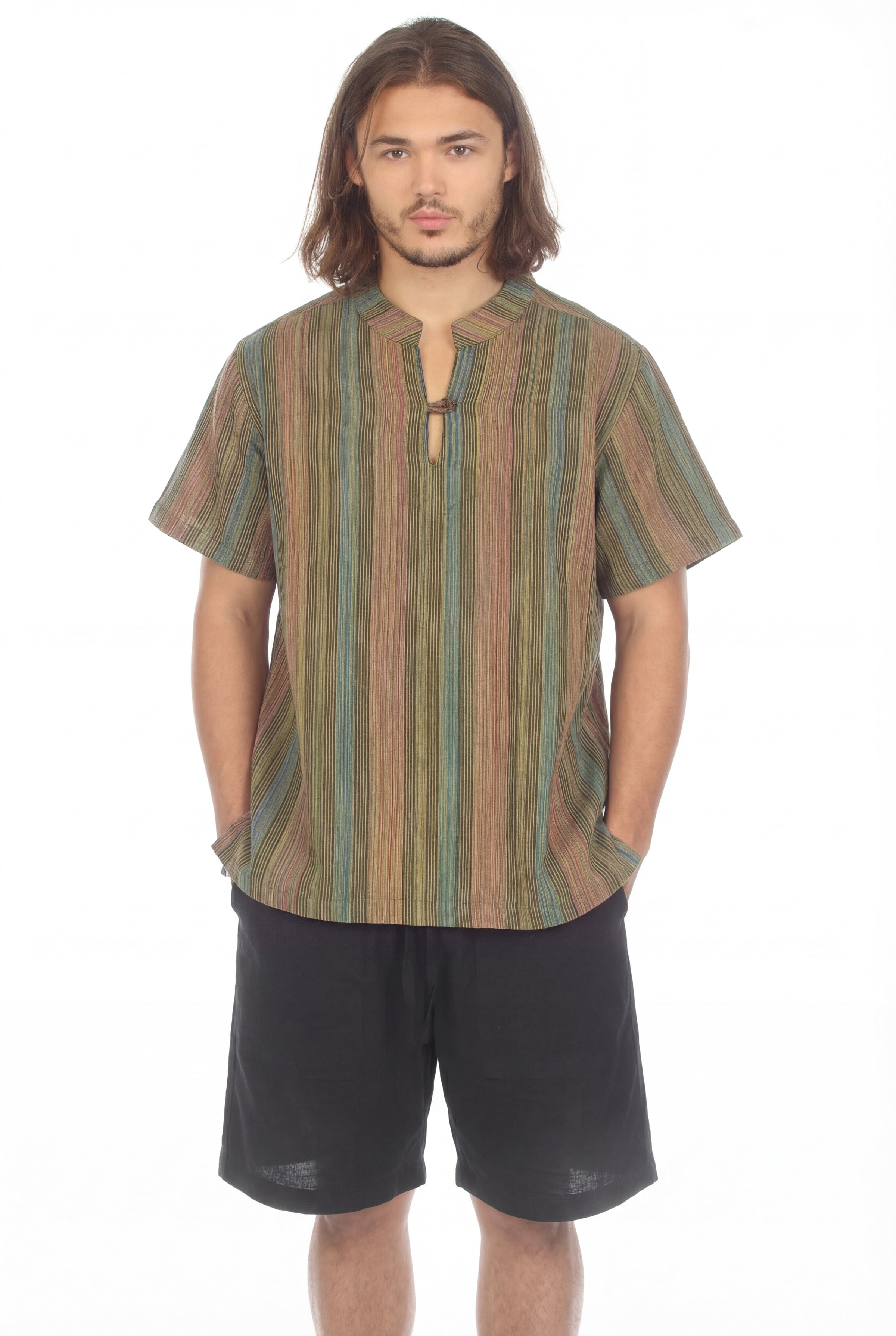 Festival-Beach Short Sleeve Kurta