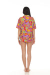 Mushroom Love Print Hawaiian Shirt