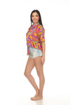 Mushroom Love Print Hawaiian Shirt