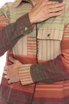 Sediment Zipper Shirt Jacket