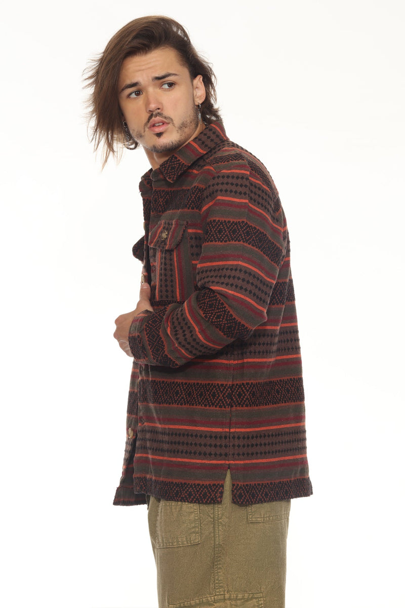 Button Shirt Jacket