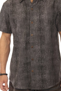 Vibration Stripe Short Sleeve Shirt