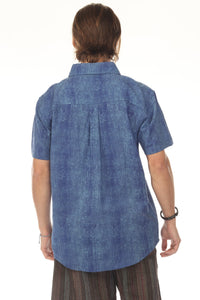 Vibration Stripe Short Sleeve Shirt