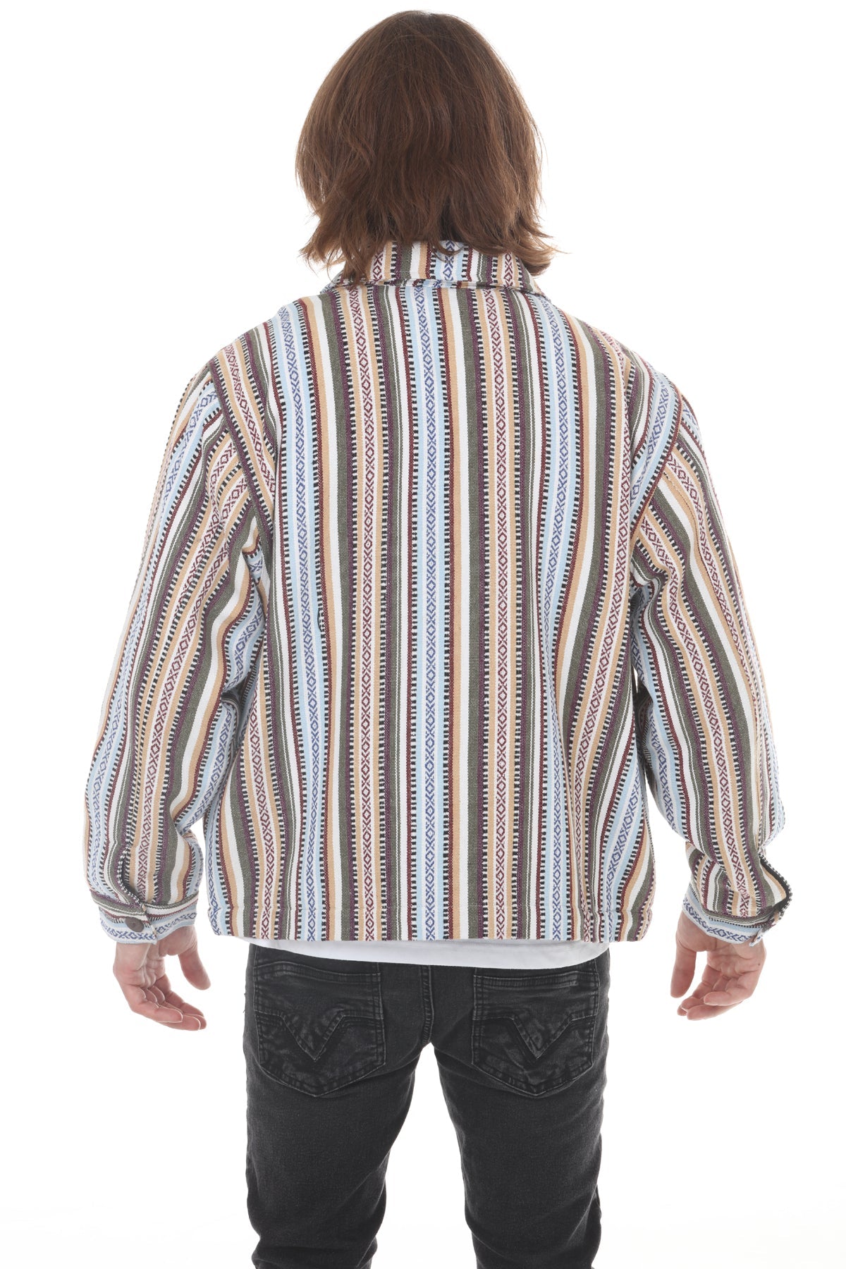 Mens Fleece Lined Zip Work Jacket