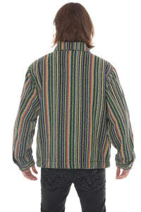 Mens Fleece Lined Zip Work Jacket