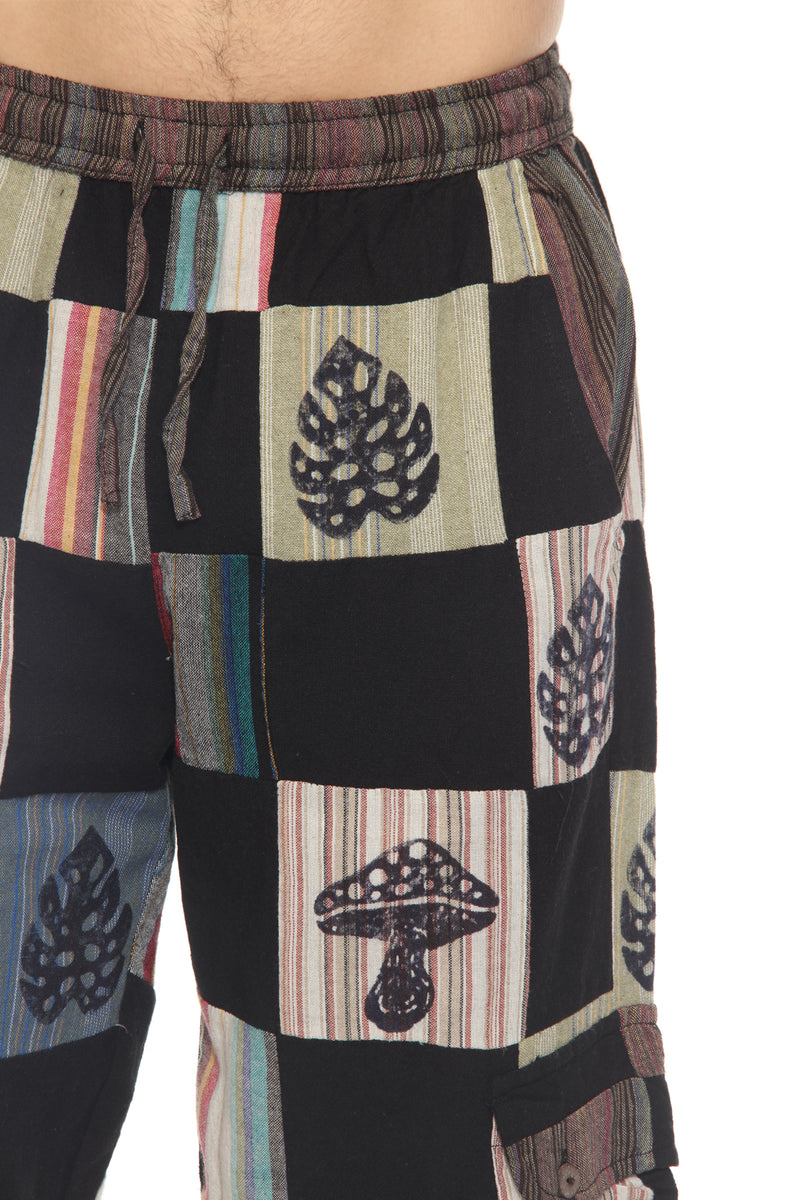 Patchwork Men's Cargo Pants